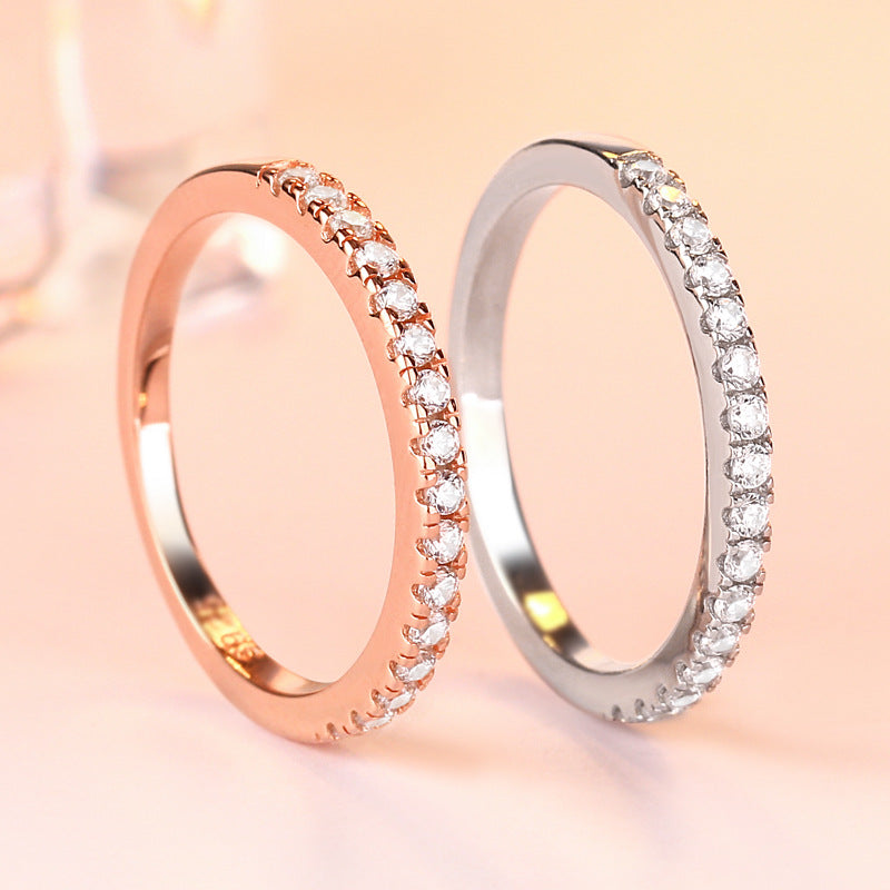 ZEVORA Lunetta Cavarossi Ring – Handmade Rose Gold Jewelry
