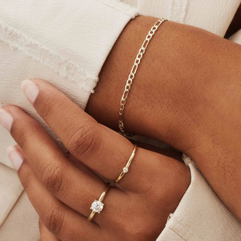 ZEVORA Neris Alaine Bracelet – Handmade Gold Jewelry