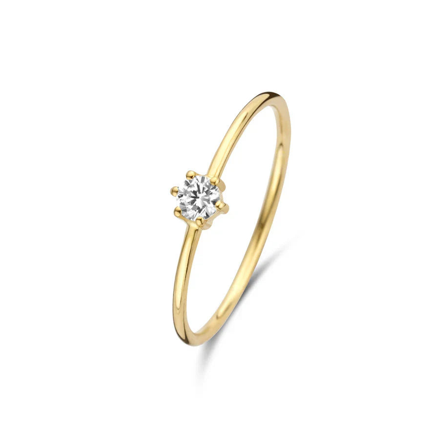 ZEVORA Abella Maris Ring – Handmade White Gold Ocean-Inspired Jewelry