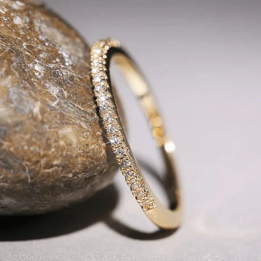ZEVORA Palmina Verdalis 18K Gold Ring