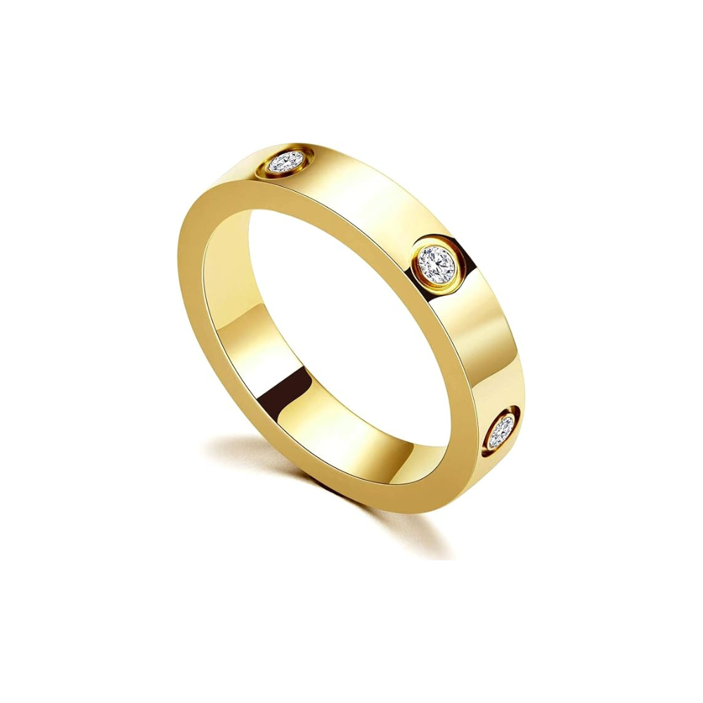 ZEVORA Promise Band Ring – Handmade Gold Promise Band Jewelry